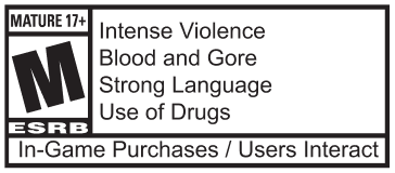 17+ ESRB rating